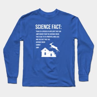 science fact - antelope Long Sleeve T-Shirt